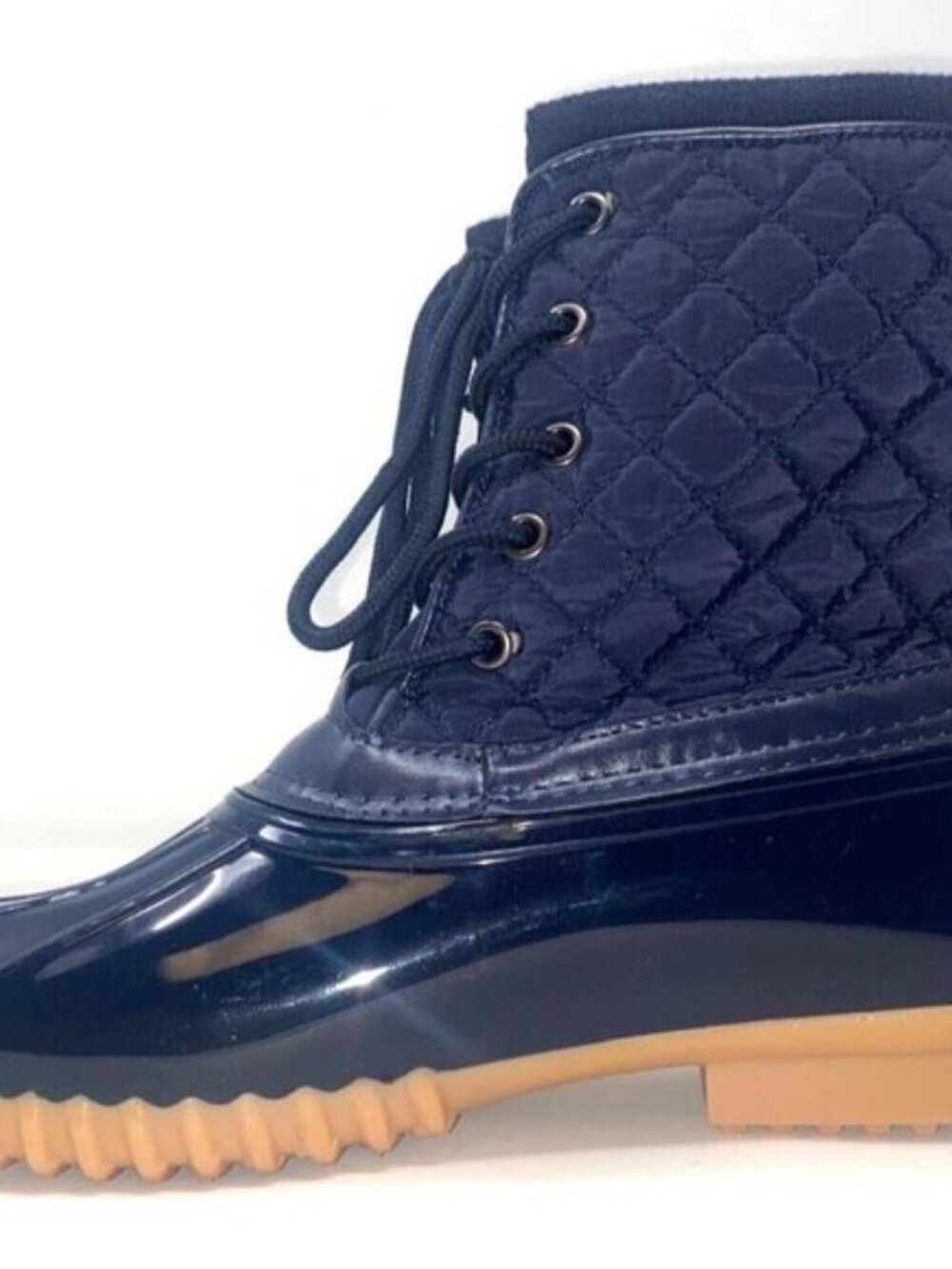 Sporto Destiny Women's Duck Winter Waterproof Boot Navy Size 6 - Picture 7 of 8